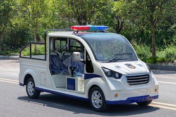 街道電動巡邏車-戰(zhàn)“疫”有我「專菱」